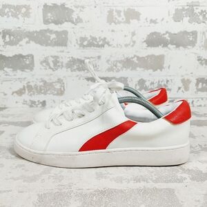 New NORDSTROM RACK Vernon Sneaker In White-red H654